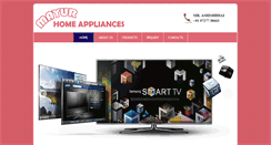 Desktop Screenshot of mayurhomeappliances.com