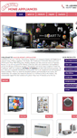 Mobile Screenshot of mayurhomeappliances.com